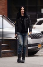 KRYSTEN RITTER on the Set of a Commercial in New York 11/19/2018