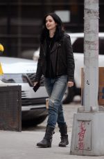 KRYSTEN RITTER on the Set of a Commercial in New York 11/19/2018