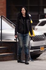 KRYSTEN RITTER on the Set of a Commercial in New York 11/19/2018