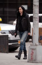 KRYSTEN RITTER on the Set of a Commercial in New York 11/19/2018