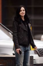 KRYSTEN RITTER on the Set of a Commercial in New York 11/19/2018