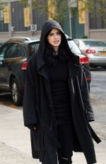 KRYSTEN RITTER on the Set of Jessica Jones in New York 11/21/2018