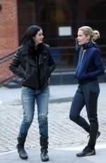 KRYSTEN RITTER on the Set of Jessica Jones in New York 11/21/2018