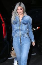 KYLIE JENNER at Her Pop Up Shop Event at Dover Street Market in New York 11/29/2018