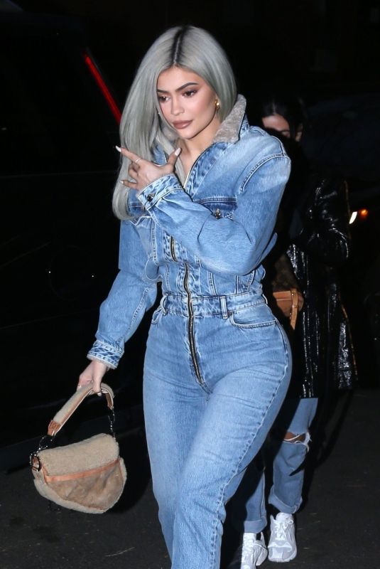 KYLIE JENNER at Her Pop Up Shop Event at Dover Street Market in New York 11/29/2018