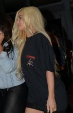 KYLIE JENNER at Mr Chow Restaurant in Miami 11/11/2018