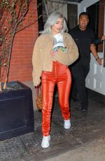 KYLIE JENNER Night Out in New York 11/27/2018
