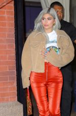 KYLIE JENNER Night Out in New York 11/27/2018