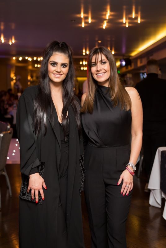 KYM MARSH and EMILIE CUNLIFE at Clatter Bridge Cancer Charity Event in Southport 11/17/2018