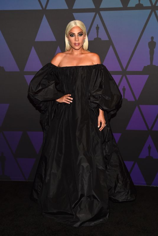 LADY GAGA at Governors Awards in Hollywood 11/18/2018