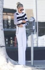 LAETICIA HALLYDAY at Hair By Violet in Beverly Hills 11/23/2018