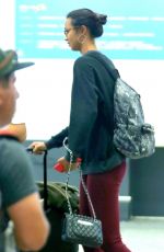 LAIS RIBEIRO at Galeao International Airport in Rio De Janeiro 11/21/2018