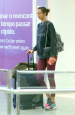 LAIS RIBEIRO at Galeao International Airport in Rio De Janeiro 11/21/2018