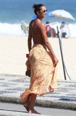 LAIS RIBEIRO in Bikini on Ipanema Beach in Rio De Janeiro 11/22/2018