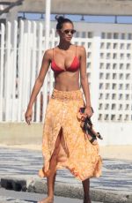 LAIS RIBEIRO in Bikini on Ipanema Beach in Rio De Janeiro 11/22/2018