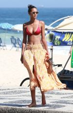 LAIS RIBEIRO in Bikini on Ipanema Beach in Rio De Janeiro 11/22/2018
