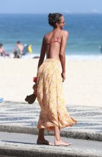 LAIS RIBEIRO in Bikini on Ipanema Beach in Rio De Janeiro 11/22/2018