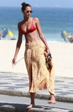 LAIS RIBEIRO in Bikini on Ipanema Beach in Rio De Janeiro 11/22/2018