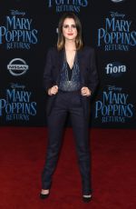 LAURA MARANO at Mary Poppins Returns Premiere in Hollywood 11/29/2018