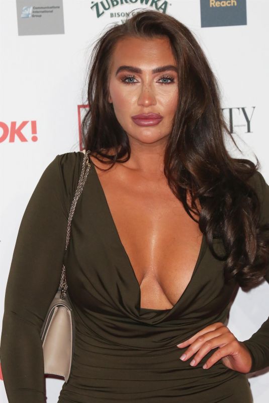 LAUREN GOODGER at Beauty Awards 2018 in London 11/26/2018