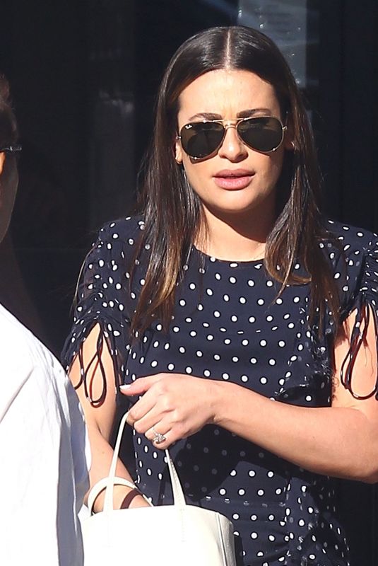 LEA MICHELE at Joan