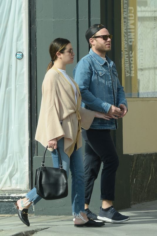 LEA MICHELE Out and About in Los Angeles 11/17/2018