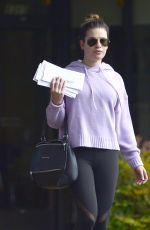 LEA MICHELE Out in Los Angeles 11/13/2018