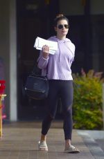 LEA MICHELE Out in Los Angeles 11/13/2018