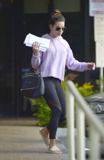 LEA MICHELE Out in Los Angeles 11/13/2018