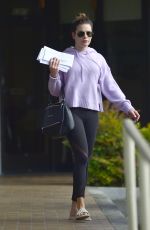 LEA MICHELE Out in Los Angeles 11/13/2018