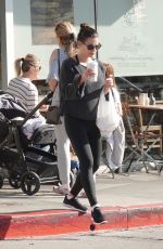 LEA MICHELE Out Shopping in Los Angeles 11/05/2018