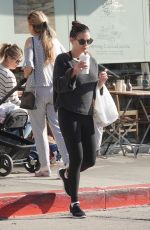 LEA MICHELE Out Shopping in Los Angeles 11/05/2018
