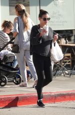 LEA MICHELE Out Shopping in Los Angeles 11/05/2018