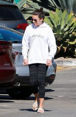 LEA MICHELE Shopping at Whole Foods in Brentwood 11/02/2018