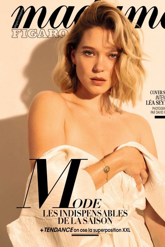 LEA SEYDOUX in Madame Figaro, November 2018