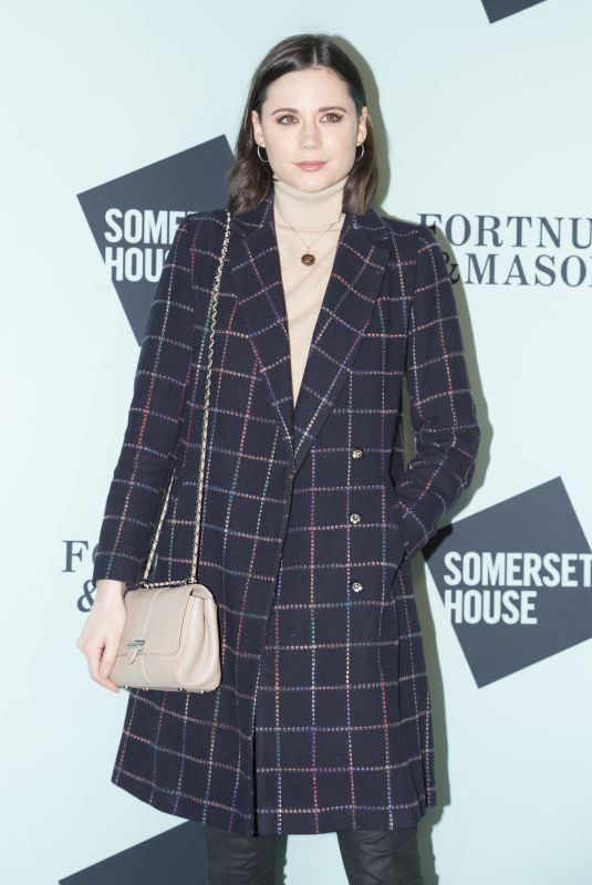 LILAH PARSONS at Skate at Somerset House with Fortnum and Mason Launch Party in London 11/12/2018