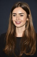 LILY COLLINS at Academy Nicholl Fellowships in Screenwriting Awards in Beverly Hills 11/08/2018