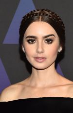 LILY COLLINS at Governors Awards in Hollywood 11/18/2018