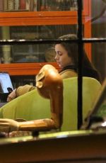 LILY COLLINS at Local Coffee Shop in Los Angeles 11/16/2018