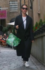 LILY JAMES and Matt Smith Leave Hush Restaurant in Mayfair 10/24/2018