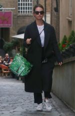 LILY JAMES and Matt Smith Leave Hush Restaurant in Mayfair 10/24/2018