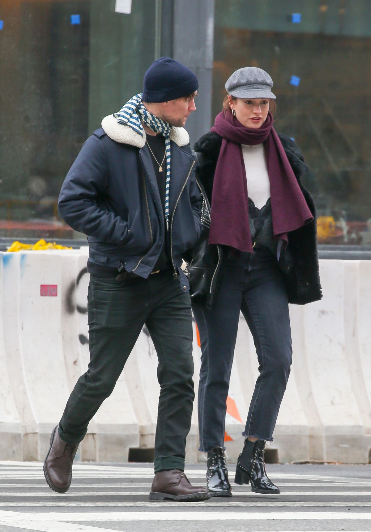 LILY JAMES and Matt Smith Out in New York 11/18/2018 – HawtCelebs