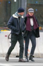 LILY JAMES and Matt Smith Out in New York 11/18/2018