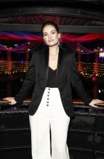 LILY JAMES at National Youth Theatre Fundraising Evening in London 11/26/2018
