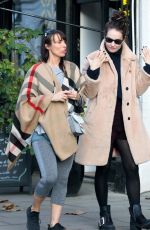 LILY JAMES Buying Flowers in Hampstead 11/09/2018