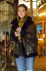 LILY JAMES Night Out in New York 11/14/2018