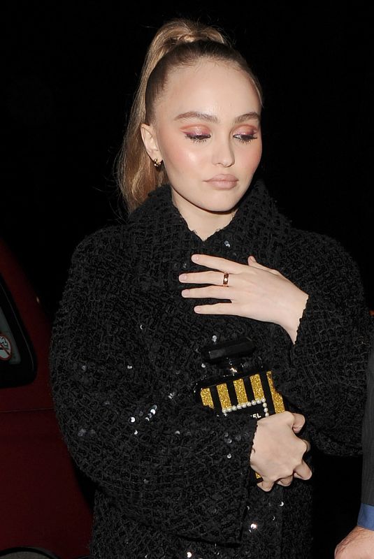 LILY-ROSE DEPP at a Chanel Party at Annabel