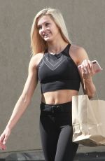 LINDSAY ARNOLD in Tights at DWTS Studios in Los Angeles 11/02/2018