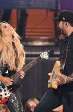 LINDSAY ELL Performs at 2018 CMA Awards in Nashville 11/14/2018