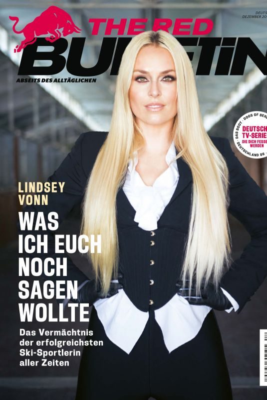 LINDSEY VONN in The Red Bulletin, December 2018 Issue